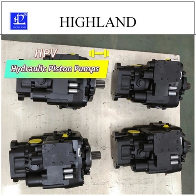 Pompa Piston Pemindahan Variabel Aksial Hidraulik Tekanan Tinggi 42Mpa