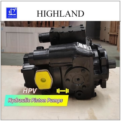 Traktor Pertanian Pompa Piston Hidraulik Sistem Sirkuit Tertutup HPV110