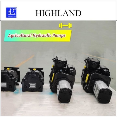Highland High Pressure 42Mpa Tandem Hydraulic Piston Pumps Untuk Sistem Hidrolik Pertanian