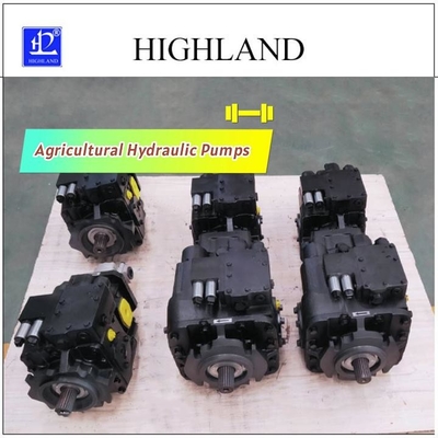 Highland Double Tandem Hydraulic Piston Pump Untuk Mesin Pertanian