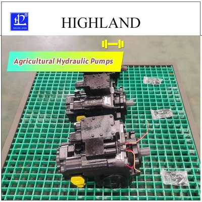 Highland Double Tandem Hydraulic Piston Pump Untuk Mesin Pertanian