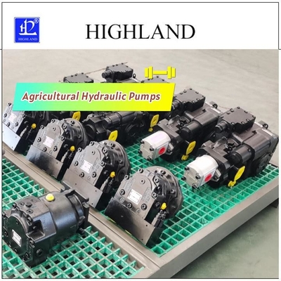 Highland Double Tandem Hydraulic Piston Pump Untuk Mesin Pertanian