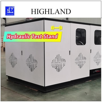 450L/Min HIGHLAND Stand Uji Hidraulik Dengan Data Deteksi Lengkap Dan Layout Modular