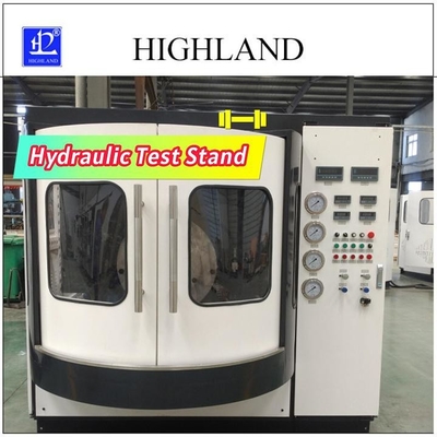 450L/Min HIGHLAND Stand Uji Hidraulik Dengan Data Deteksi Lengkap Dan Layout Modular
