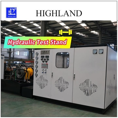 450L/Min HIGHLAND Stand Uji Hidraulik Dengan Data Deteksi Lengkap Dan Layout Modular