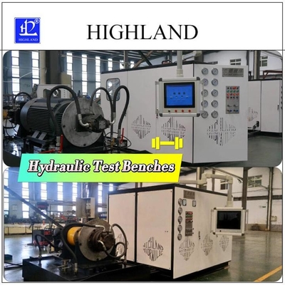 YST380 bench uji motor hidrolik Operasi sederhana untuk Rotary Drilling Rig Keakuratan penyaringan minyak tinggi