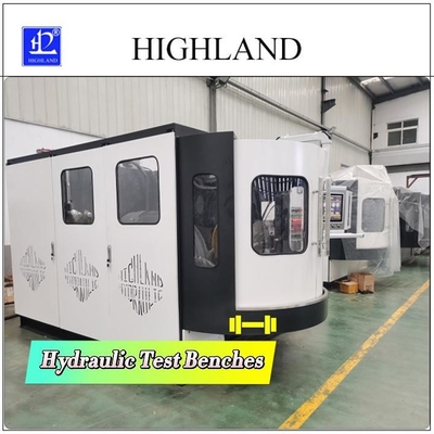 China Dezhou Deteksi Data Lengkap YST380 Stand Uji Motor Hidraulik Layout Modular