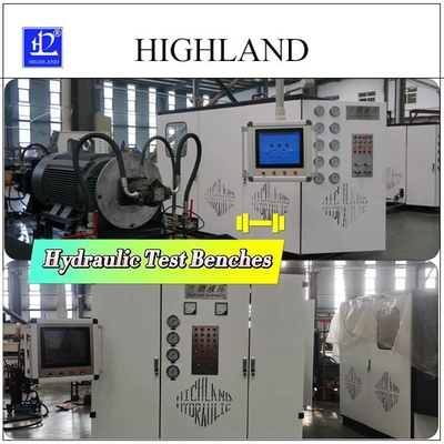 China Dezhou Deteksi Data Lengkap YST380 Stand Uji Motor Hidraulik Layout Modular