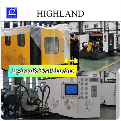 HIGHLAND YST380 Bangku Uji Motor Hidraulik Operasi Sederhana Rig Pengeboran Putar