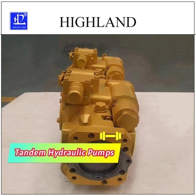 Tandem Hydraulic Pump dengan Multiple Control Modes dan Custom Design