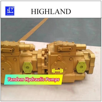 Tandem Hydraulic Pump dengan Multiple Control Modes dan Custom Design