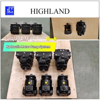 Sistem pompa motor hidrolik dengan pompa piston aksial pergeseran variabel