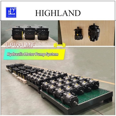 HPV200 Sistem Pompa Motor Hidraulik Peralatan Pertanian