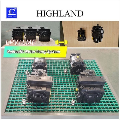 HPV200 Sistem Pompa Motor Hidraulik Peralatan Pertanian
