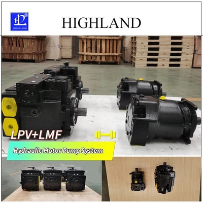 HPV200 Sistem Pompa Motor Hidraulik Peralatan Pertanian