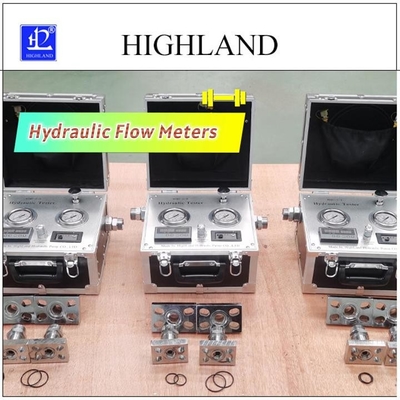 MYHT-1-5 Portable Hydraulic Flow Meter Dengan Tekanan Puncak 420 Bar Untuk Pengujian