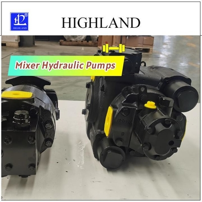 Highland High Efficiency Closed Circuit Mixer Truck Pompa Piston Hidraulik