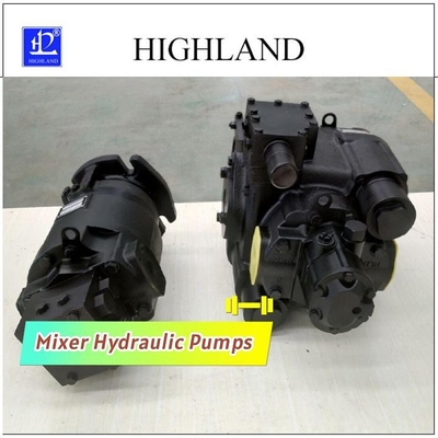 Highland High Efficiency Closed Circuit Mixer Truck Pompa Piston Hidraulik