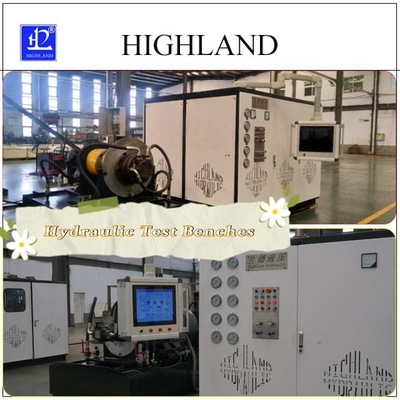 HIGHLAND Rotary Drilling Rig Hydraulic Test Bench Untuk Jaminan Mutu 1 Tahun Garansi