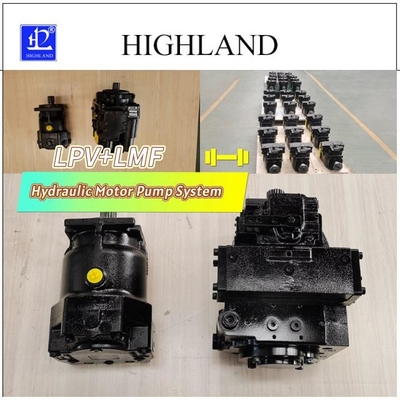 Mesin Pertanian Kontrol manual Sistem Motor Pompa Hidraulik