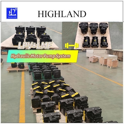 Mesin Pertanian Kontrol manual Sistem Motor Pompa Hidraulik