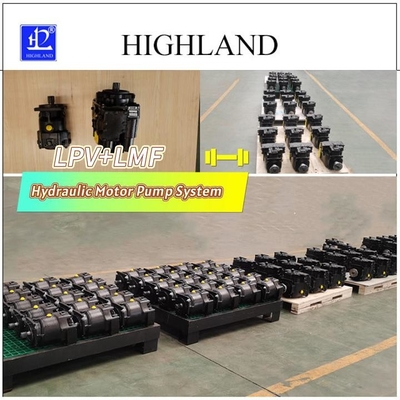 Mesin Pertanian Kontrol manual Sistem Motor Pompa Hidraulik