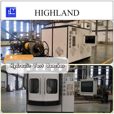 HIGHLAND Pabrik Bangku Uji Hidraulik Untuk Pengeboran Rotary Rig Uji Pompa Hidraulik Dan Motor