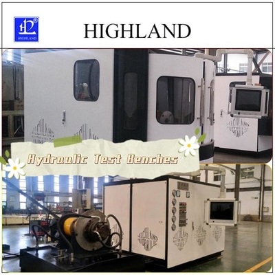 HIGHLAND Pabrik Bangku Uji Hidraulik Untuk Pengeboran Rotary Rig Uji Pompa Hidraulik Dan Motor
