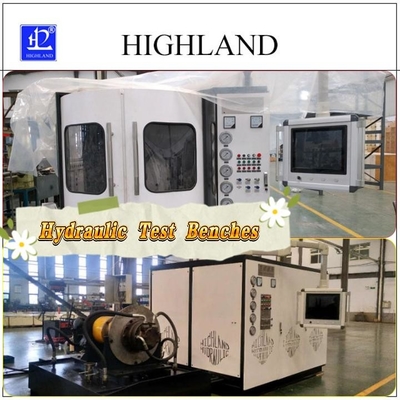 HIGHLAND Pabrik Bangku Uji Hidraulik Untuk Pengeboran Rotary Rig Uji Pompa Hidraulik Dan Motor