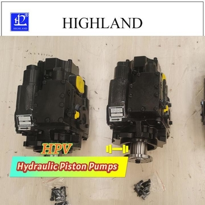 Pompa Piston Pemindahan Variabel Aksial Hidrolik 42Mpa Tekanan Tinggi