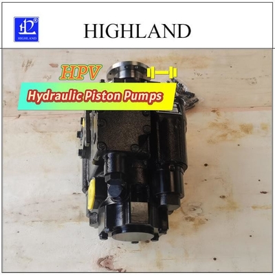 Pompa Piston Pemindahan Variabel Aksial Hidrolik 42Mpa Tekanan Tinggi
