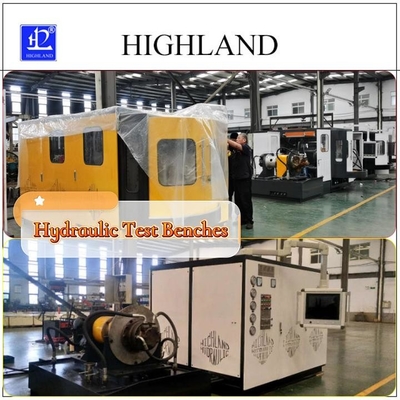 200 Kw YST500 Kapal Hydraulic Test Bench Operasi sederhana Parameter yang ditentukan
