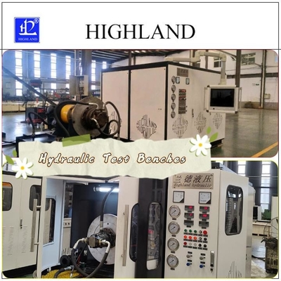 200 Kw YST500 Kapal Hydraulic Test Bench Operasi sederhana Parameter yang ditentukan
