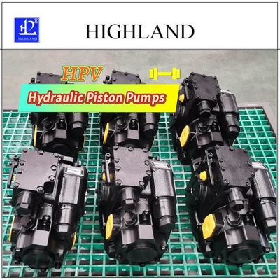 Mesin Pertanian Penggerak Hidraulik Pump Piston Aksial HPV110
