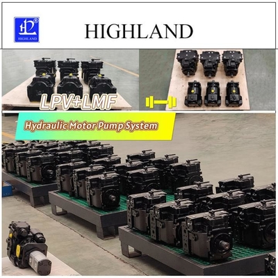 HIGHLAND Harvester Scraper Sistem Motor Pompa Hidraulik Struktur Aksial