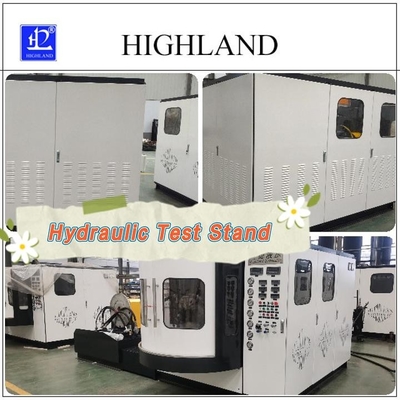HIGHLAND Struktur kompak Stand pengujian hidrolik 380 L/menit Aliran 1 tahun Garansi