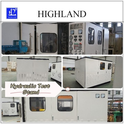 HIGHLAND Struktur kompak Stand pengujian hidrolik 380 L/menit Aliran 1 tahun Garansi