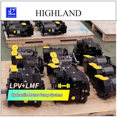 LPV200 Sistem Pompa Motor Hidraulik Untuk Mesin Panen Beras