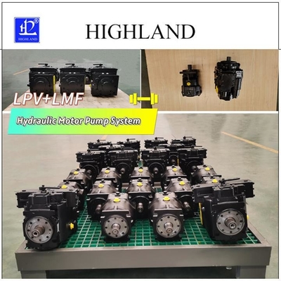 LPV200 Sistem Pompa Motor Hidraulik Untuk Mesin Panen Beras