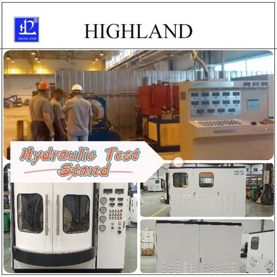 HIGHLAND 35 Mpa Stand Uji Hidraulik Untuk Rotary Pengeboran Rig Uji Mesin Hidraulik