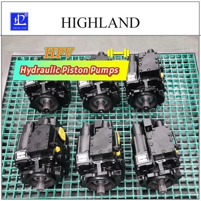 Tekanan tinggi pompa piston hidrolik dengan kecepatan kerja terus-menerus maksimum 2900rpm