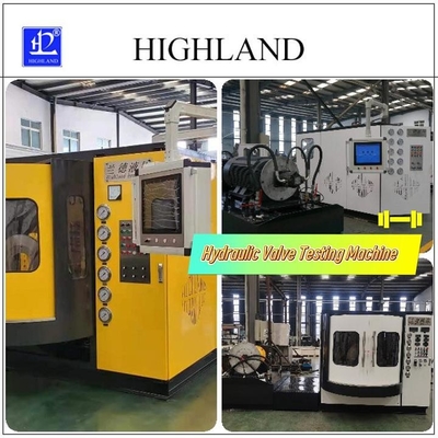HIGHLAND Penuh Otomatis YST380 Penguji Klep Hidraulik Bangku Untuk Rotary Pengeboran Rig Operasi sederhana