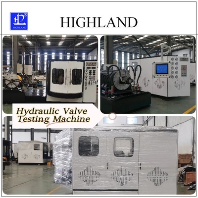HIGHLAND Penuh Otomatis YST380 Penguji Klep Hidraulik Bangku Untuk Rotary Pengeboran Rig Operasi sederhana