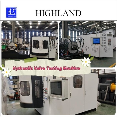 HIGHLAND Penuh Otomatis YST380 Penguji Klep Hidraulik Bangku Untuk Rotary Pengeboran Rig Operasi sederhana