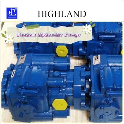 Mesin Panen Tandem Pompa Hidrostatik Komponen Sistem Hidraulik