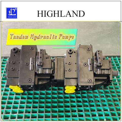 Mesin Panen Tandem Pompa Hidrostatik Komponen Sistem Hidraulik