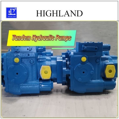 90Ml/R Tandem Pompa Hidraulik Mesin Panen Pompa Hidrostatik