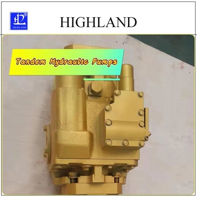 90Ml/R Tandem Pompa Hidraulik Mesin Panen Pompa Hidrostatik