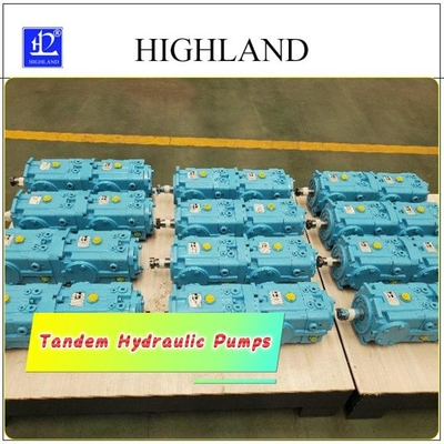 90Ml/R Tandem Pompa Hidraulik Mesin Panen Pompa Hidrostatik