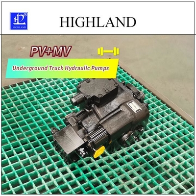 PV22 MV23 Cast Iron Underground Truck Hydraulic Pumps Dengan Max Displacement Dan Garansi 1 Tahun